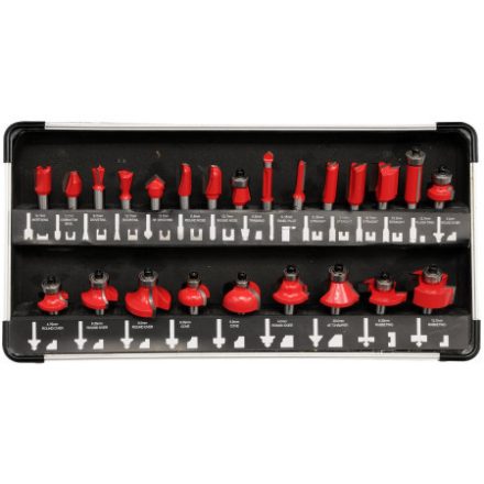 YATO Oberfräser-Set 24-teilig 8 mm