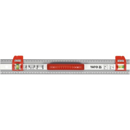YATO Lineal ALU 1000 mm mit 2 Ebenen
