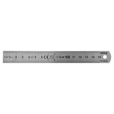 YATO Lineal Edelstahl 150 mm