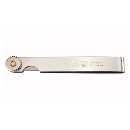 YATO Spaltlehre 10 Blatt 0,05-0,5 mm 100 mm