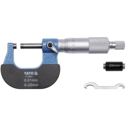 YATO Mikrometer 25-50 mm +/-0,01 mm mechanisch