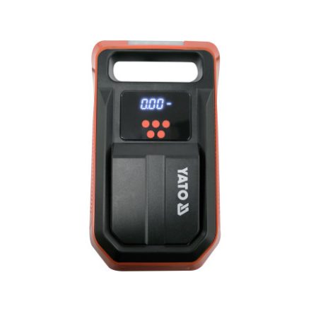 YATO Autokompressor 12V 10 bar mit LCD-Display und LED-Licht