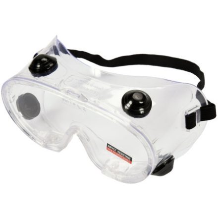 YATO Schutzbrille klar mit 4 Belüftungsventilen