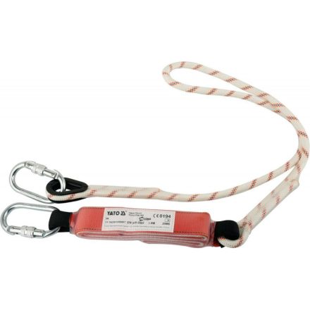YATO Energieabsorbierender Gürtel mit Seil 1,8 m