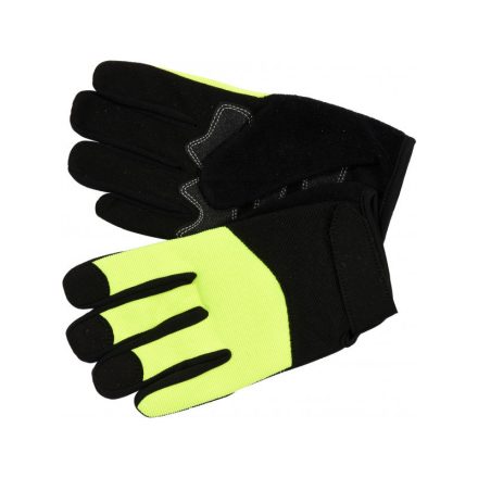 YATO Arbeitsschutzhandschuhe für 8 Leder-Baumwoll-Touchscreens