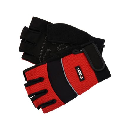 YATO Arbeitsschutzhandschuhe ohne Fingerspitzen Größe 10