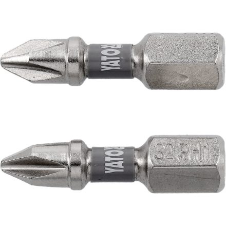YATO Bit-Spitze PH1 x 25 mm (2 Stück)