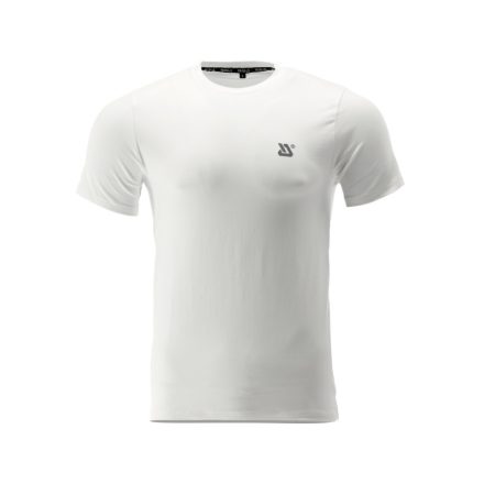 YATO Rundhals Elastisches T-Shirt Größe XXL, weiß