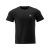 YATO Rundhals-T-Shirt in Größe M, schwarz