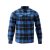 YATO Kariertes Hemd XXL Blau