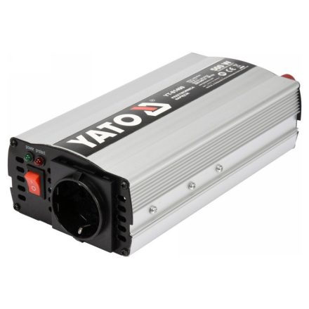 YATO Spannungsadapter Wechselrichter 12V->230V 500W