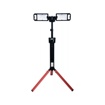 YATO Batteriebetriebener Stativ-LED-Doppelstrahler 5000 Lumen