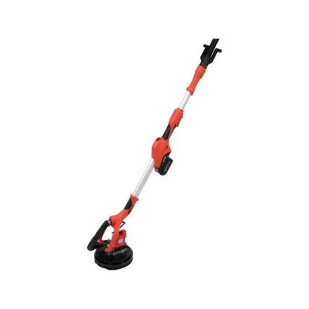 YATO Akku-Wandschleif-Giraffe-Set 18 V mit integrierter Staubabsaugung