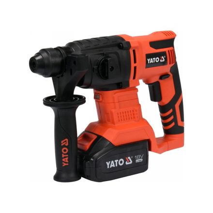 YATO Akku-Kombihammer SDS-Plus 2,0 J 18 V Li-Ion (1 x 3,0 Ah Akku + Ladegerät)