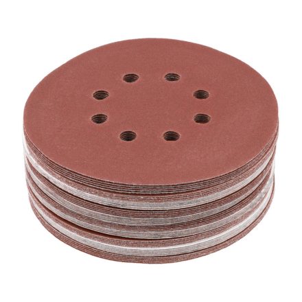 YATO Klettschleifscheibe 150 mm / P150 8-Loch (50 Stück)