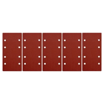 YATO Klett-Schleifpapier für Schwingschleifer 90 x 187 mm P60 (5 Stück)