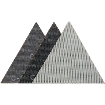 YATO Klettdelta-Schleifnetz 280 mm / P80 (3 Stück)
