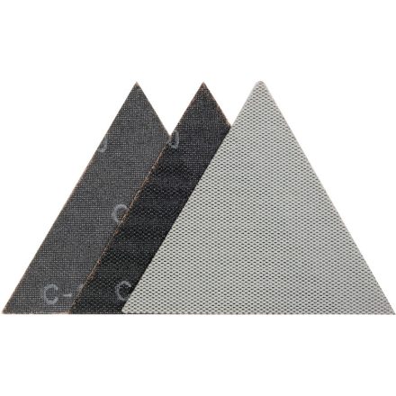 YATO Schleifgitter Delta, Klettverschluss 280 mm / P120 (3 Stück)