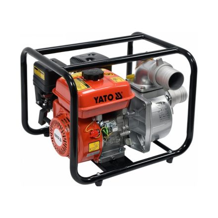 YATO Benzin-Wasserpumpe 3" 208 cm3 5,9 PS 60 m3/h