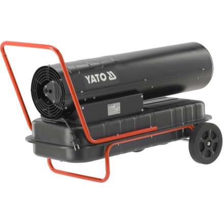 YATO Gas-Heißluftgebläse 50 kW Walze