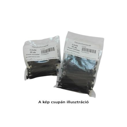Schnellbauschraube mit phosphatiertem Feingewinde 3,5x45 (50 Stück)