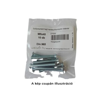 Kreuzschlitzschraube mit Senkkopf M5x30 (10 Stück)